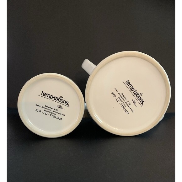 Temp-tations Creamer Sugar Bowl Lid Set Seasonal All A Flutter Butterfly - Picture 5 of 13